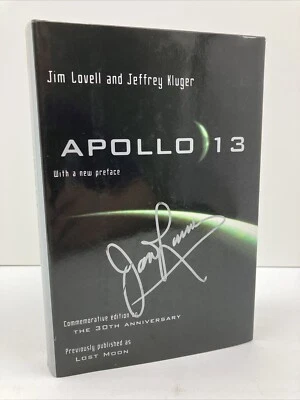 Apollo 13, 30th Anniversary Ed, Jim Lovell & Jeffrey Kruger, Hardcover - SIGNED Foto 1 de 4