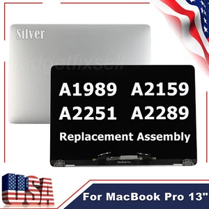 New For Macbook Pro A1989 A2159 A2251 A2289 LCD Screen Replacement Digitizer USA - Picture 1 of 12