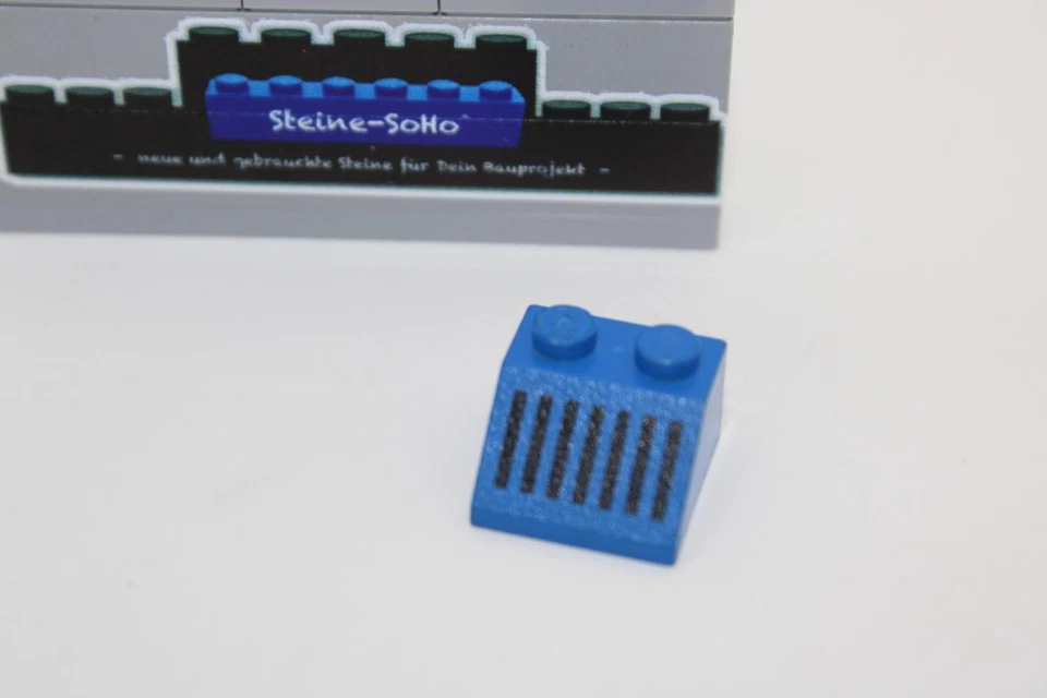 Lego (c) 1x Space Stein - Classic - blau schwarze Streifen  - 3039p05 - Weltraum - Bild 1 von 1