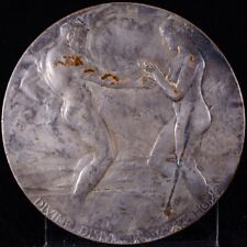 1915 Panama Pacific Int'l Expo San Francisco Silver Plated, 70mm, 133g