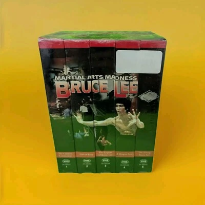 The Legend of Bruce Lee Series Movie Set Kung Fu 4/5 VHS Tapes Sealed Vintage - Image 1 of 4