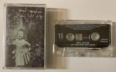 SOUL ASYLUM Let Your Dim Light Shine 1995 Cassette Tested Read — 第 1/3 张图片