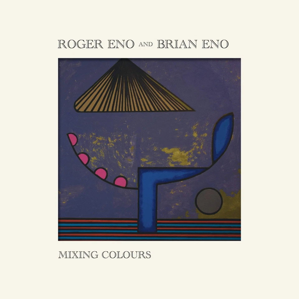 Roger & Brian Eno - Mixing Colours [Magenta & Blue Vinyl] NEW Vinyl - Image 1 of 1