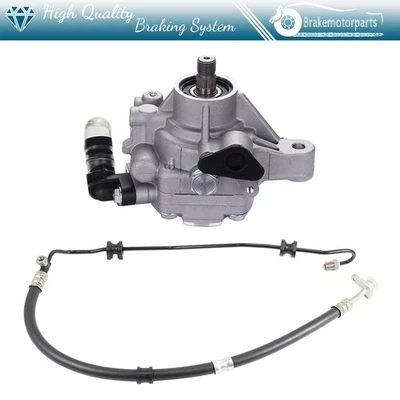 Nova bomba de direção hidráulica com mangueira de pressão da bomba 2007 - 2011 compatível com Honda CR-V - Imagem 1 de 4