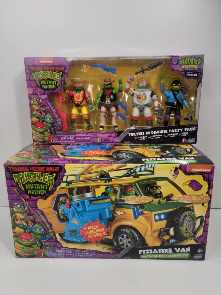 Teenage Mutant Ninja Turtle toy lot - Image 1 of 4