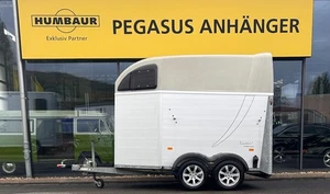 Humbaur Xanthos Aero 2 Pferdeanhänger 2,4t Vollalu - Bild 1 von 6