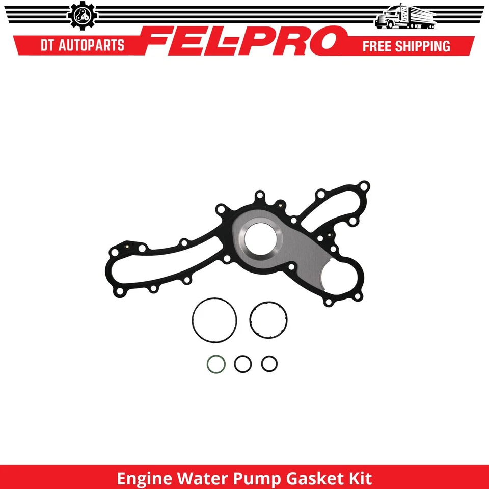 For 2007-2018 Lexus ES350 3.5L V6 Engine Water Pump Gasket Kit Fel-Pro 2008 2009 - Image 1 of 1