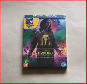 LOKI THE COMPLETE FIRST SEASON 1 - UK 4K ULTRA HD + BLU-RAY STEELBOOK * ONE * - Picture 1 of 8