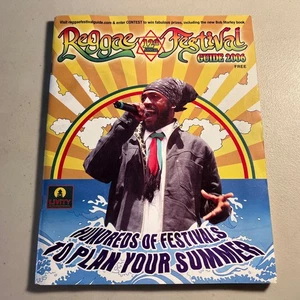 ORIGINAL 2006 - 12TH ANNUAL REGGAE FESTIVAL GUIDE - Picture 1 of 6
