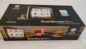 BUNDLE Rand McNally 8PRO OverDryve 8 Pro 8.0in 32GB GPS Navigator Complete - Picture 1 of 9