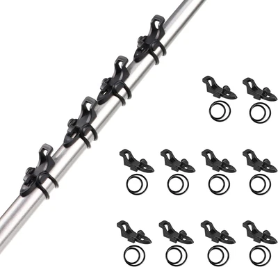 Держатель рыболовных крючков для удочки Booms, держатель приманки HK1S черный - Изображение 1 из 4