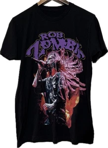 Rob Zombie Live Konzert T-Shirt Herren, doppelseitiges Konzertshirt schwarz Medium - Bild 1 von 5