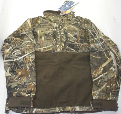 Drake Waterfowl 4320-015-5 Eqwader Plus 1/4 Zip Shirt Jacket Max5 2XL - Image 1 of 3
