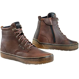 TCX Dartwood WP Motorcycle Motorbike Leather Waterproof Boots - Brown - Picture 1 of 12