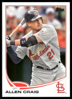 Allen Craig 2013 Topps #321 St. Louis Cardinals - Image 1 of 2