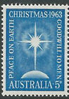 1963 5D 'Christmas Star' Stamp:Muh