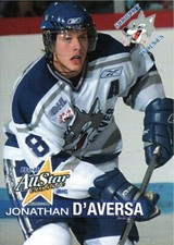 Jonathan D'Aversa 2005-06 OHL Bell All-Star Classic Sudbury Wolves
