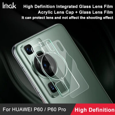 Protector de vidrio IMAK para lente de cámara Huawei P60 / P60 Pro (película + tapa) Foto 1 de 4