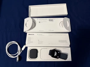 Apple Watch Series 10 46mm GPS Jet Black mit Tinte Sport Loop MWWR3LW/A 6231 - Bild 1 von 4