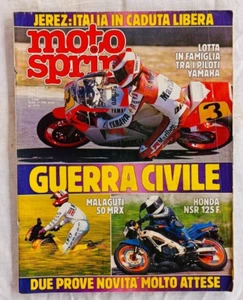 MOTOSPRINT 18/1988 HONDA NSR 125 F MALAGUTI MRX 50 YAMAHA RD 350 F - Foto 1 di 23