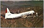 Airplane Garuda - Indonesian Airways Lockheed L-188C Electra Airline Postcard