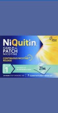 Niquitin Patches Step 1 - 21mg x 7 Patches Only £9.99 #48 hour delivery