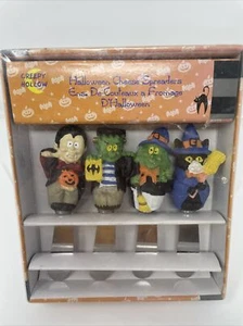 Vintage Creepy Hollow Halloween Cheese Spreaders Scary Spooky Cute Savers - Imagen 1 de 5