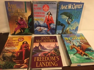Anne McCaffrey HC Book Lot of 6 w Jackets - Imagen 1 de 10