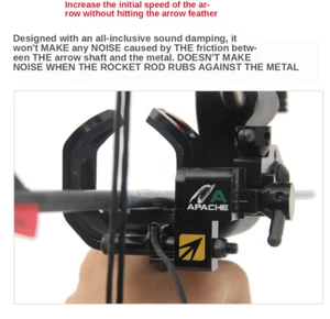Adjustable Arrow Rest Archery Drop Away Micro Compound Bow Hunting Accessories - Picture 1 of 10