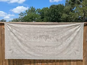 The Last Supper Inspiration Lace Tablecloth 120" X 58" Rectangle USA Made - Picture 1 of 9