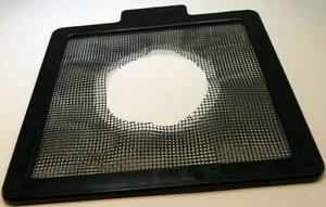 Lindahl Plastic Vignetter Mask Frame 4.5X4.5" for bellows Large 2" Round Oval - Picture 1 of 5