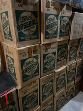 1987 Topps unopened wax box case (20 boxes)