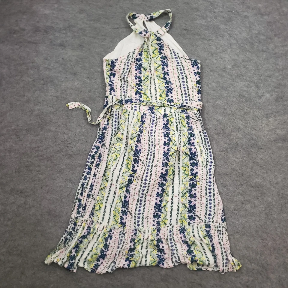 Buffalo David Bitton Dress Women Medium A-line Tank Sleeveless Floral Multicolor - Image 1 of 4