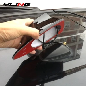 Shark Fin Antenna Cover For Car Car Top Roof Aerial Base Am/fm Radio Signal Base - Picture 1 of 13