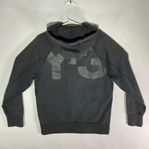 Y-3 Classic Back Logo Full Zip Hoodie Mens Size Medium Black Y-3 Back Print - Picture 1 of 19