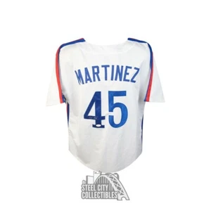 Pedro Martinez Autographed Montreal Expos Custom White Baseball Jersey - JSA COA - Picture 1 of 1