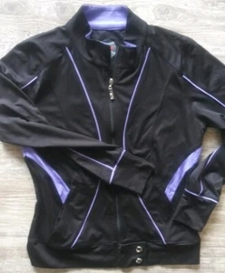 BOLLE DAMENJACKE SCHWARZ MIT REISSVERSCHLUSS GRÖSSE SMALL GOLF TENNIS PICKLEBALL JACKE - Bild 1 von 6