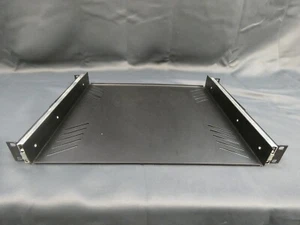 Studiospares 1U Sliding Rack Shelf with Vented Tray for 15" Deep Rack or Case - Picture 1 of 7