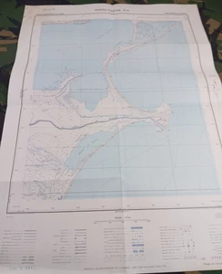WW2 DOUBLE CAPTURED "PLAN DIRECTEUR" map of "PORTO-FARINA" (WRECKED AXIS TANKS) - Picture 1 of 17