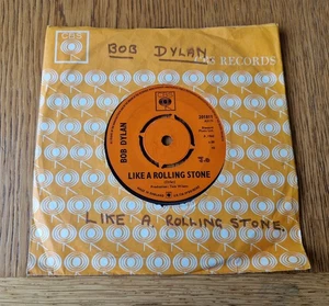 Bob Dylan - Like A Rolling Stone / Gates Of Eden 7" single vinyl UK CBA 1965 - Picture 1 of 3