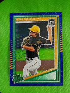 2025 Donruss Bubba Chandler SP Rated Prospect Optic Blue Velocity PRIZM #193⚾ - Bild 1 von 7