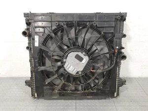 BMW X5 G05 Front Water Coolant Cooling Radiator With Cooling Fan OEM - Picture 1 of 8