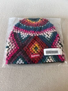 Supreme Textured Knit Beanie - Multicolor - NEU - Bild 1 von 3