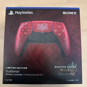 Sony PS5 Monster Hunter Wilds DualSense Wireless Controller Limited Edition - Bild 1 von 2