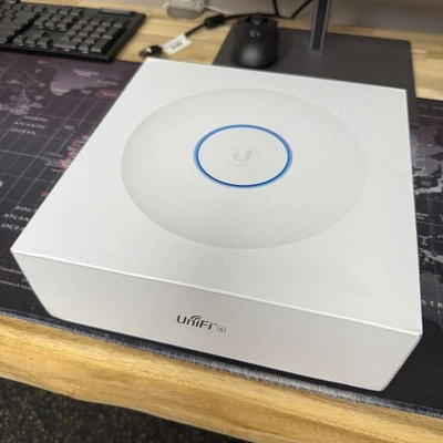 Ubiquiti UniFi U6 Enterprise 4800 Mbps Access Point - Image 1 of 3