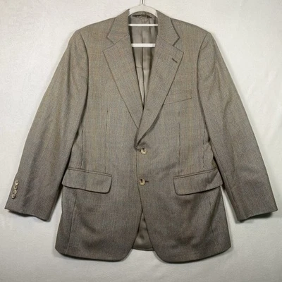 Vintage Paul Stuart Stuart II Sport Coat Men’s 40R Wool Silk Blazer Made in Cana - Image 1 of 4