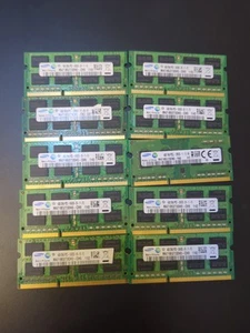 10 x Memoria PC3L-12800S 1600Mhz M471B5273CH0-CH9,CH0,YK0 Samsung 4 GB DDR3 - Imagen 1 de 3