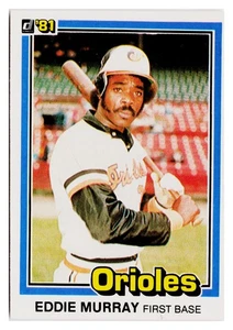 Eddie Murray HOF - 1981 Donruss #112 Baltimore Orioles Near Mint or Better - Bild 1 von 2