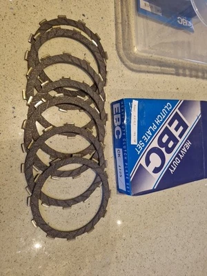 Kawasaki KX 125 KLT 250 Clutch Plates Set NOS - Image 1 of 4