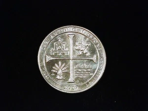 2019-W San Antonio Missions Quarter AU++ (1). Free Shipping! - Picture 1 of 2